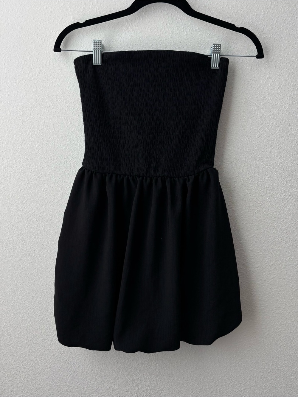 Strapless Black Dress